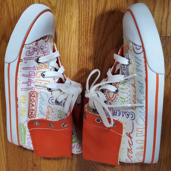 Coach Bonney Hi TopWomens Size 7B - Picture 5 of 12